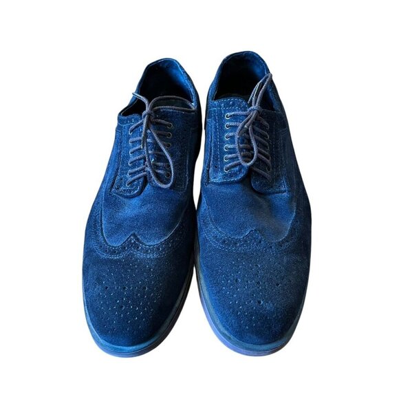 Swear London Men\'s Logan 03 Size 45 Oxford Blue Nubuck Leather‎ Office Business main image 8